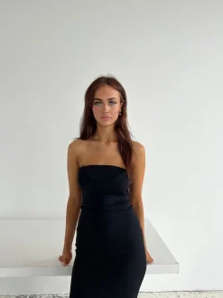 Julie tubekjole - Sort