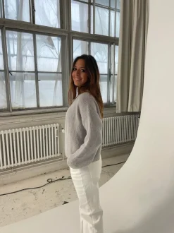 Julieta one botton cardigan - Grå