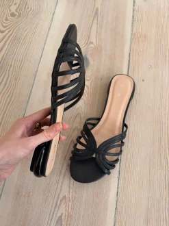 July sandaler - Sort