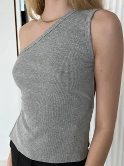 Khloe top - grå