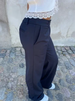Kienna lavtaljet suit bukser - Navy