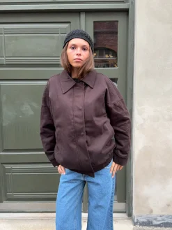 Kimma bomberjakke - Brun