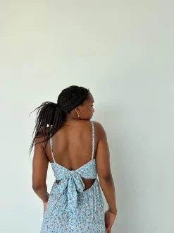 Kimora kjole - Blå
