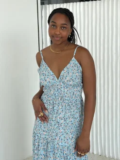 Kimora kjole - Blå
