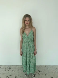 Kimora kjole - Grøn