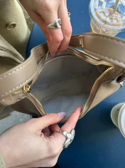 Lagos taske - Beige