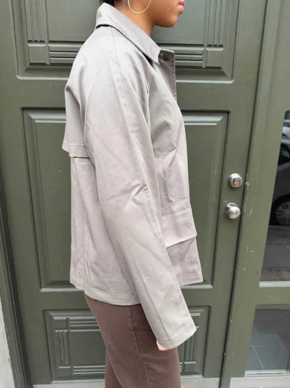 Lilja jakke - Taupe