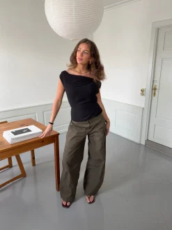Lily top - Sort
