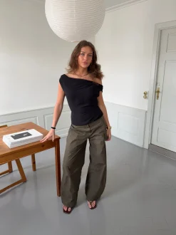 Lily top - Sort