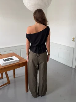 Lily top - Sort