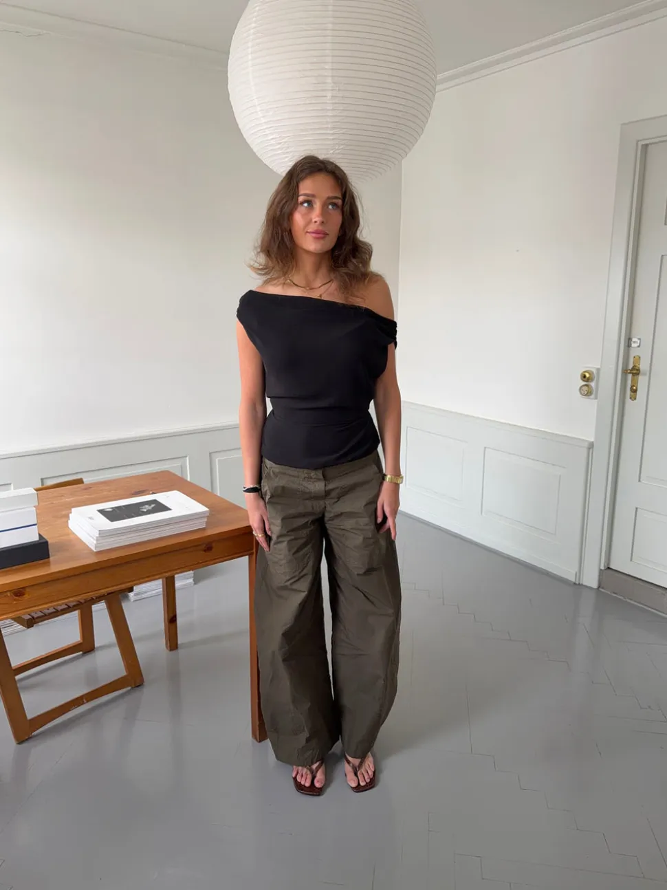 Lily top - Sort