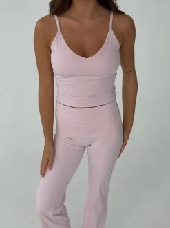 Lively v-neck tank top - Candyfloss