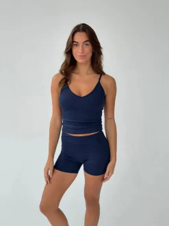 Lively v-neck tank top - Midnight