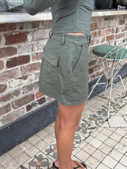 Lorenza cargonederdel - Grøn