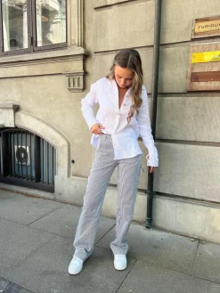 Lovisa hørskjorte - Hvid