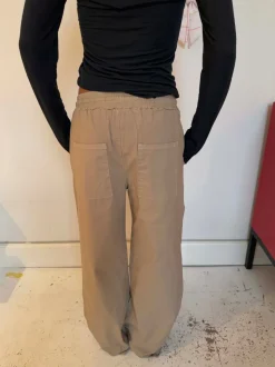 Lucille bukser med snørelukning - Beige