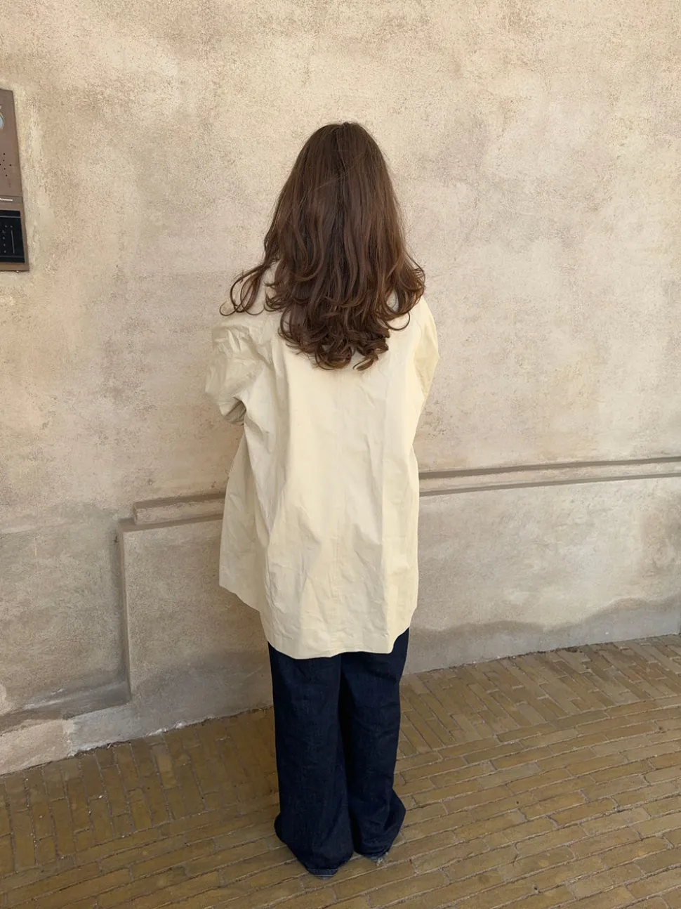Lunaria frakke - Lys beige