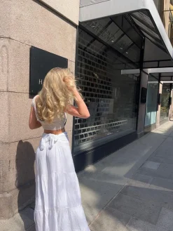 Lydia kjole - hvid