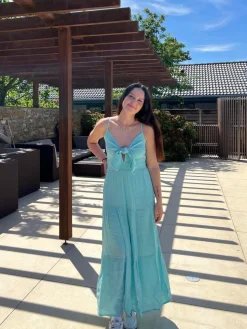 Lydia kjole - turkis