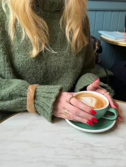 Lykke chunky armbånd - Lys karamel