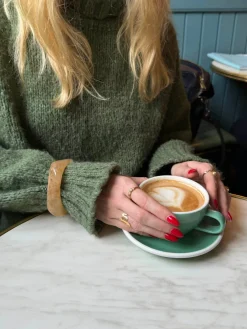 Lykke chunky armbånd - Lys karamel
