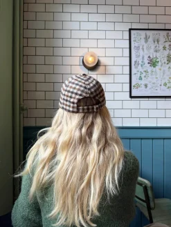Madeline kasket med tern - Multifarvet