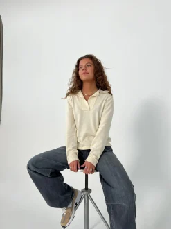Maia strik - Creme/beige
