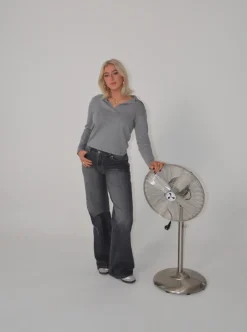 Maia strik - Grå
