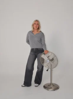 Maia strik - Grå