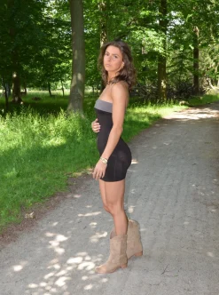 Maisy kjole - Brun