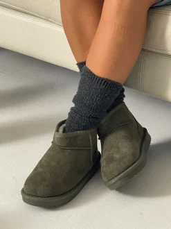 Malabo bamsestøvle kort - Kaki