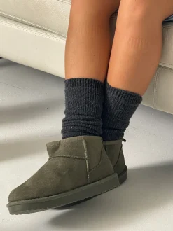 Malabo bamsestøvle kort - Kaki