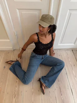 Marina blondetop - sort