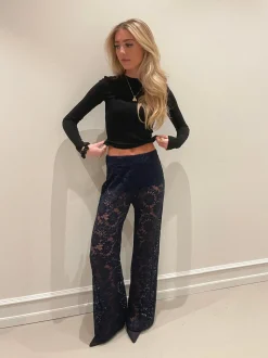 Marla blonde bukser - Navy