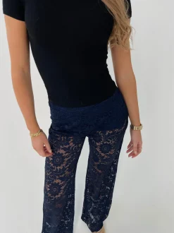 Marla blonde bukser - Navy
