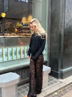 Marla blonde bukser uden indershorts - Sort