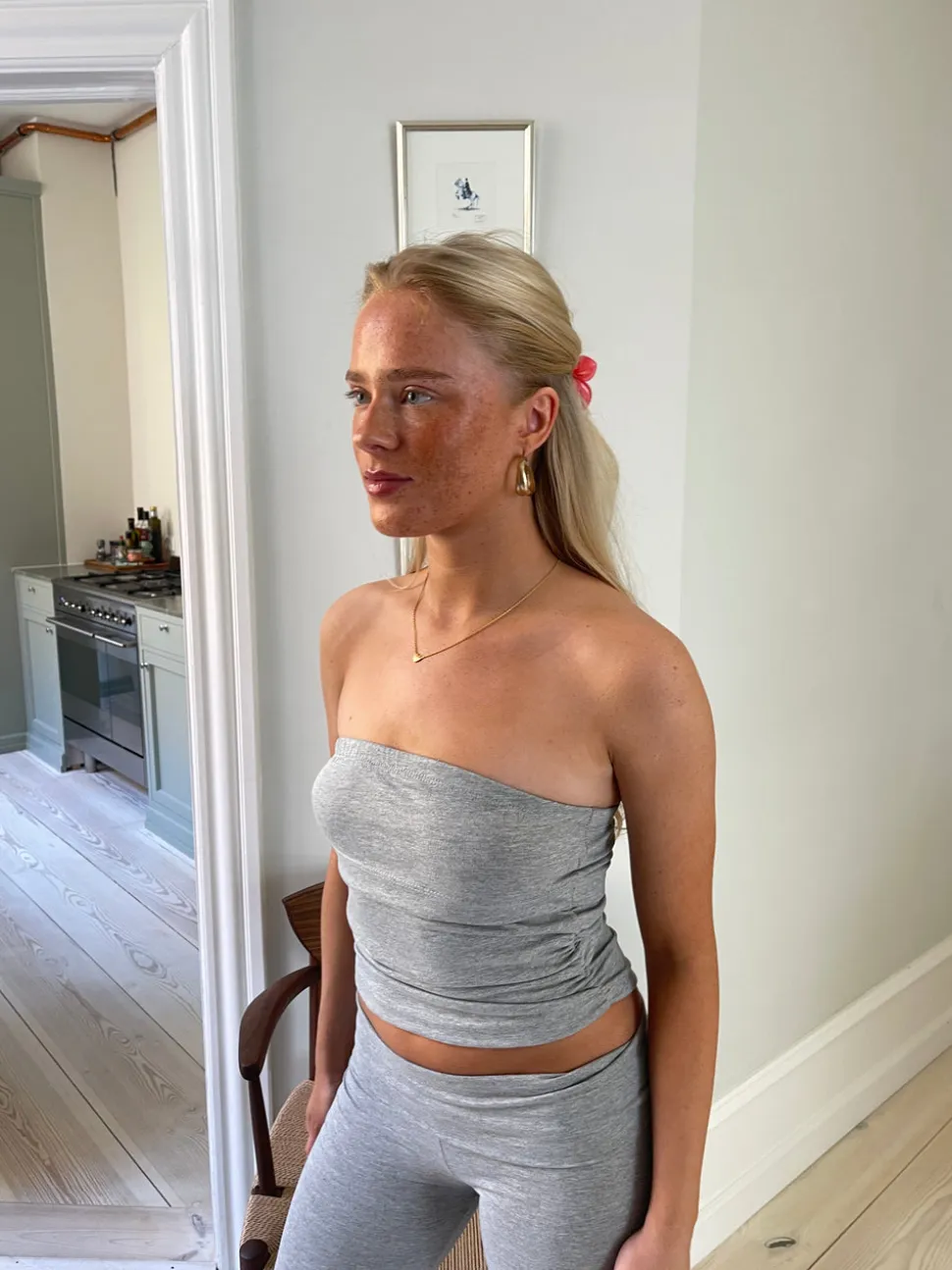 Matilda tubetop - Grå