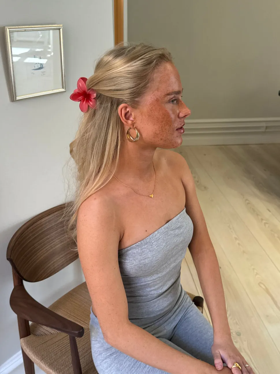 Matilda tubetop - Grå