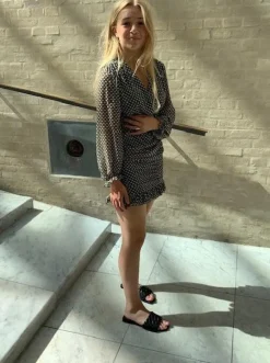 Matilde W kjole - Grøn