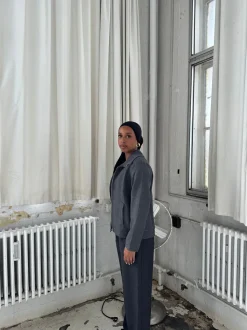 Melania suitjakke - Grå