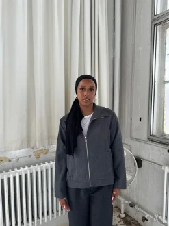 Melania suitjakke - Grå