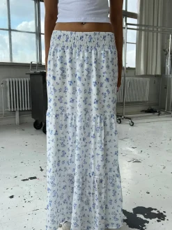 Mindy nederdel med blomsterprint