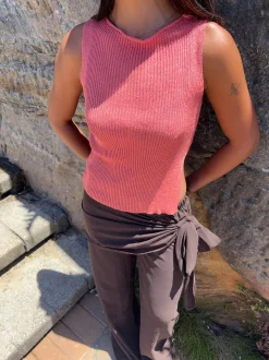 Montania glimmertop - Rosa