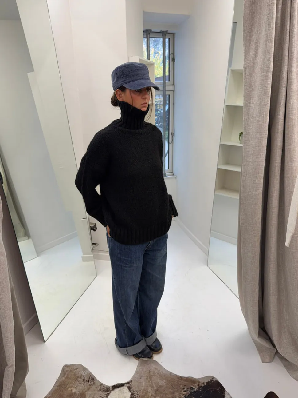 Myr kasket - Navy