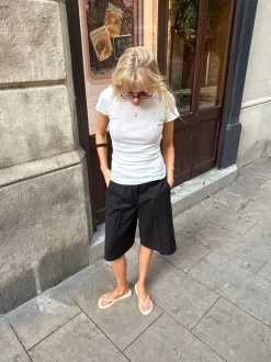 Noelia bermudashorts - Sort
