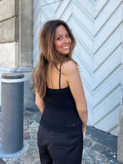 Nola top - Sort