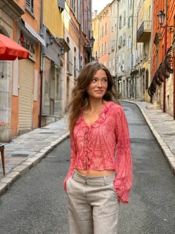Noraline bluse - Pink