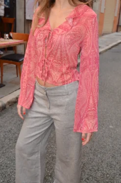 Noraline bluse - Pink