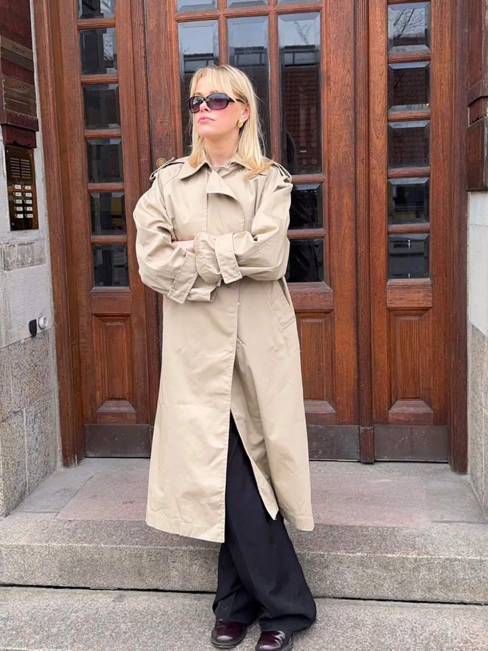 Nyra trenchcoat - Beige