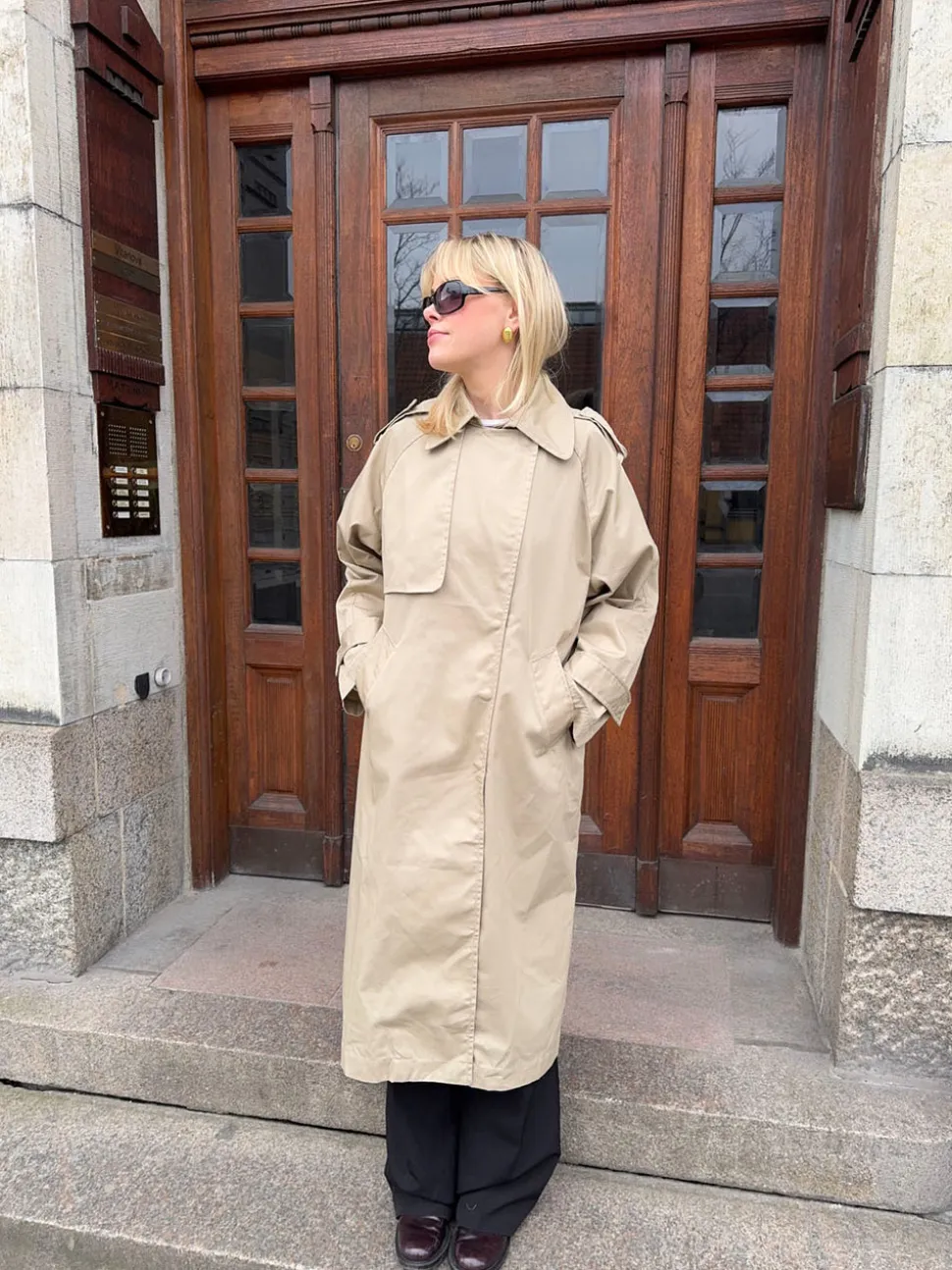 Nyra trenchcoat - Beige
